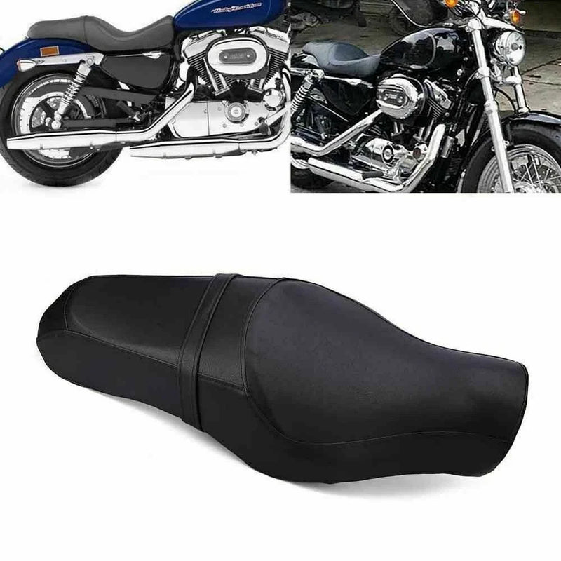 Harley Sportster XL883N XL1200 Driver & Passenger Seat Cushions (2004-2023)