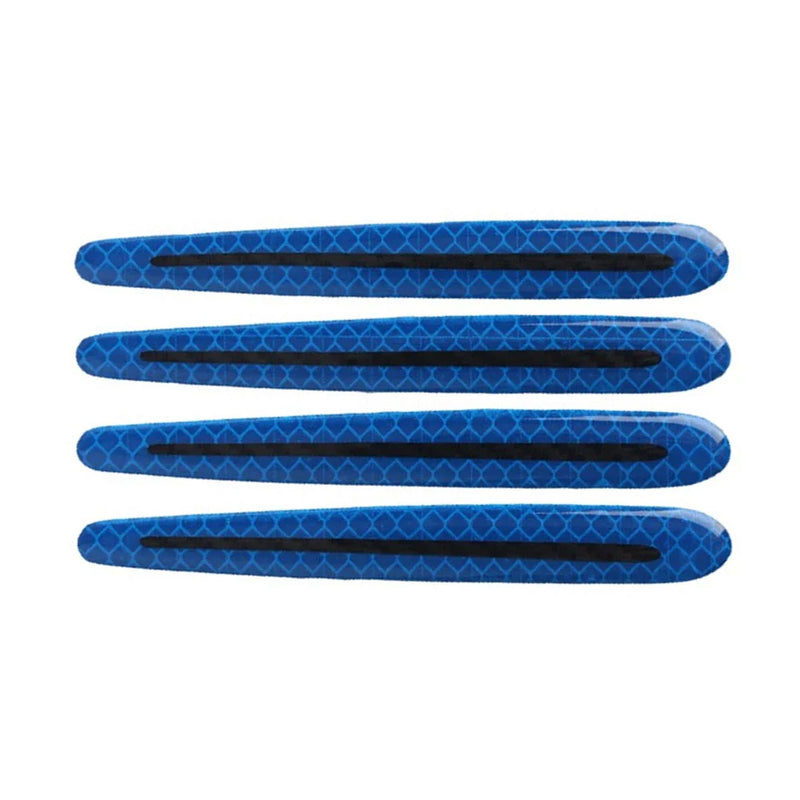 Car Scratch Protection Universal Carbon Fiber Door Handle Reflective Sticker