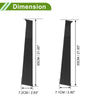 Dodge Ram 4 x Pillar Window Trim (2004 - 2008)