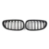 BMW E60 E61 M5 2004-2009 Matte Black Upper Bumper Grill Mesh Grille