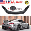 Toyota GR Supra Rear Trunk Spoiler Wing Lip Carbon Black (2020-2024)