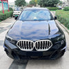 BMW X6 G06 LCI 4 x Black Front Bumper Canard Splitter (2023–2025)