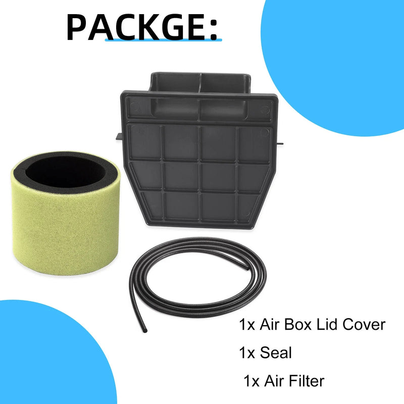 Kawasaki Bayou 220 KLF220A Air Filter & Air Box Lid Seal (1988–2002)