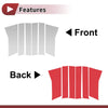Toyota Veloz 6 x Car Door Pillar Window Trim (2022–2025)