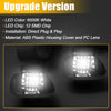 Chevy C1500 C2500 6000K White LED License Plate Light Lamp