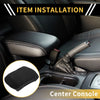 Chevrolet Microfiber Leather Soft Foam Black Console Lid Armrest Cover