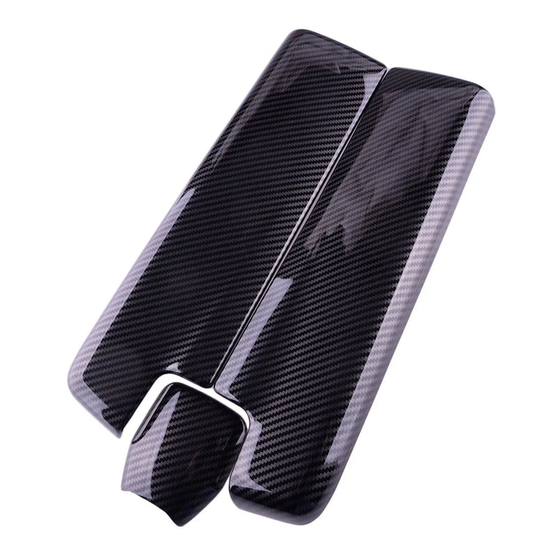 Benz E Class W212 Carbon Fiber ABS Console Armrest Box Cover (2010-2015)