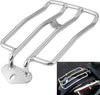 Harley Sportster XL 883 1200 Chrome Solo Seat Rear Fender Luggage Rack