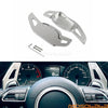 Audi S5 S6 RS3 RS6 RS7 Silver Steering Wheel Gear Shift Paddles (2007-2023)