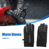 Motorcycle Cycling Skiing Riding Warm Gloves Liners Black Gray