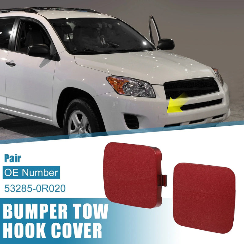 Toyota RAV4 Pair 2 x Front Tow Hook Cap (2009–2012)