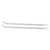 Closet Shelf 12-Inch White Metal Support Brackets