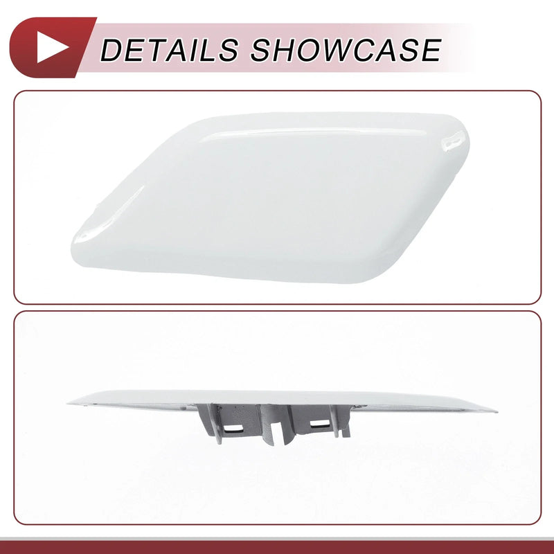 Honda Odyssey (2009-2014) - White 1 x Cap Front Left Washer Nozzle Cover
