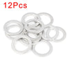 Honda 12 x M20 Silver Tone Oil Drain Plug Gaskets (94109-20000)