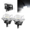Mercedes Benz W204 W212 W221 White LED License Plate Lights (2008-2016)