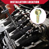 Car Motorcycle 4 x Banjo Bolt Hose Barb Fitting 12mm ID 10mm OD