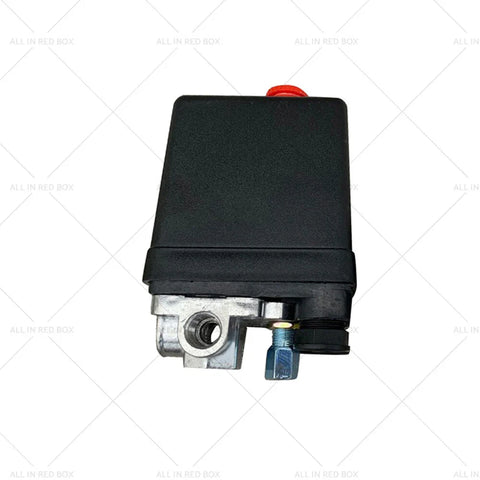 4 Port Air Compressor Pressure Switch Manifold Regulator + Safety Valve 175psi