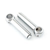 Motorcycles 2 x 5" Chrome Handlebar Riser Clamp Kit