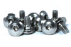 Triumph 2x Triumph Inox Fork Head Bolts m6x12mm 4mm Shoulder