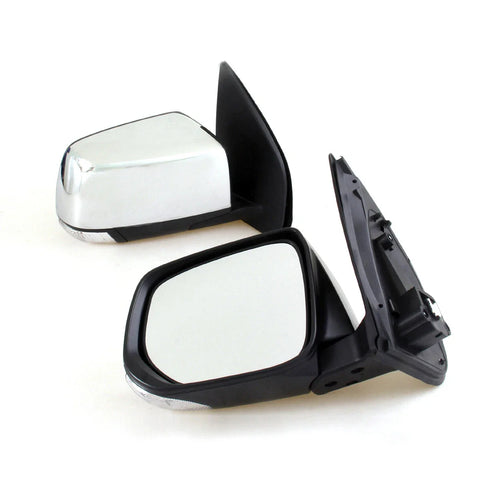 Isuzu D-Max Chevrolet D-Max V-Cross 2012-2016 Wing Mirror w/ Turn Signal Chrome