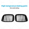 BMW X3 G01 X4 G02 2018-2021 Gloss Black Front Bumper Grill