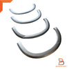 Isuzu D-Max Dual Cab 4x4 6PCS Silver Fender Flares (2012-2016)