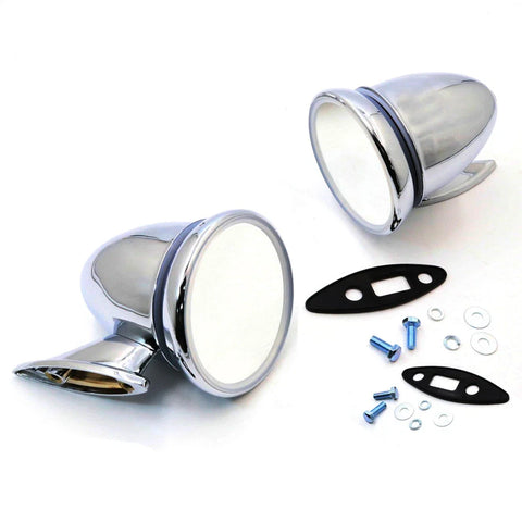 Mazda Cosmo 121 AP RX-5 1975-1981 Chrome Fender Mirror Set