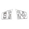Jaguar F-Pace F-Type Alloy Steering Wheel Button Cover Trim (2017-2023)