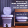 Portable 8L Foldable Washing Machine 3 Modes Deep Cleaning 240V