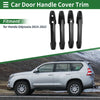 Honda Odyssey Carbon Fiber Black Door Handle Cover Trim (2015-2022)