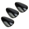 Nissan 370Z 3 x Carbon Fiber Interior Gauge Pad Cover Trim (2009-2020)