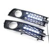 Audi A4 B6 Sedan DRL Turn Signal Fog Light Covers (2001-2005)