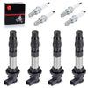 Suzuki GSX-R750 K8 / K9 / L0 4x Ignition Coils Iridium Spark Plugs (2008–2013)