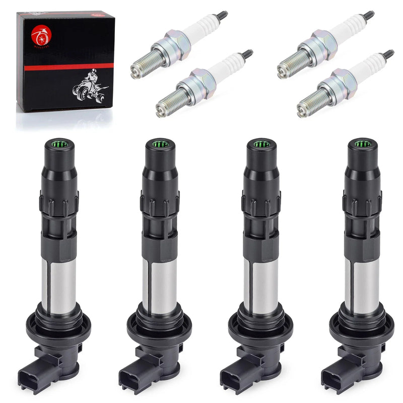 Suzuki GSX-R750 K8 / K9 / L0 4x Ignition Coils Iridium Spark Plugs (2008–2013)