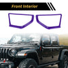 Jeep Wrangler JL JLU (2018-2024) Purple A Pillar Speaker Cover Trim