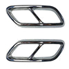 Mercedes-Benz C-Class W206 Chrome Exhaust Tip Trim Cover (2022–2025)