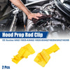 Ford 2 x Hood Prop Rod Holder Clips (No. 8A6Z16828A)