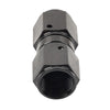 6AN Female to Female Swivel Coupler Union Fitting Adapter - Aluminum Black