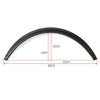 2.75" Universal Flexible Car Body Wheel Fender Flares Extra Wide Arches