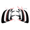 Mercedes Benz A-Class Carbon Fiber Bumper Splitter Spoiler Canard (19-22)