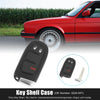 Jeep Cherokee (2014-2019) 3 Button Black Key Fob Shell Case