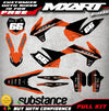 KTM SX 125 250 Full Sticker Kit Custom Decals (2013-2015)