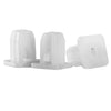 Car 100pcs White Plastic Bumper Fender Push Clip Rivets (Various Years)