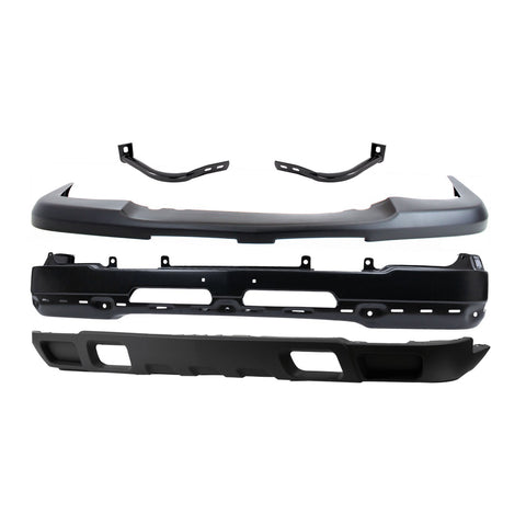 Bumper Face Bars Front for Chevy Chevrolet Silverado 1500