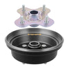 Yamaha Timberwolf 250 YFB250 Rear Wheel Axle Hub & Brake Drum (1992–1993)