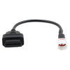 Yamaha Motorcycle 4 Pin to OBD2 Diagnostic Tool Code Reader Adapter Cable
