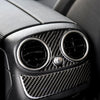 Benz C-Class W205 2015-2018 Carbon Fiber Rear Air Outlet Vent Cover Trim Fit