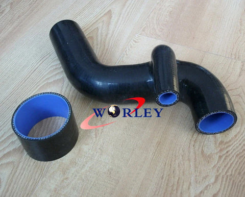 Subaru WRX GC8 Black Silicone Intercooler Hose (1992-1995)