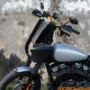 Harley Seventy Two XL1200V Iron 883 XL883N 11'' Black Windshield Kit (2012-2016)