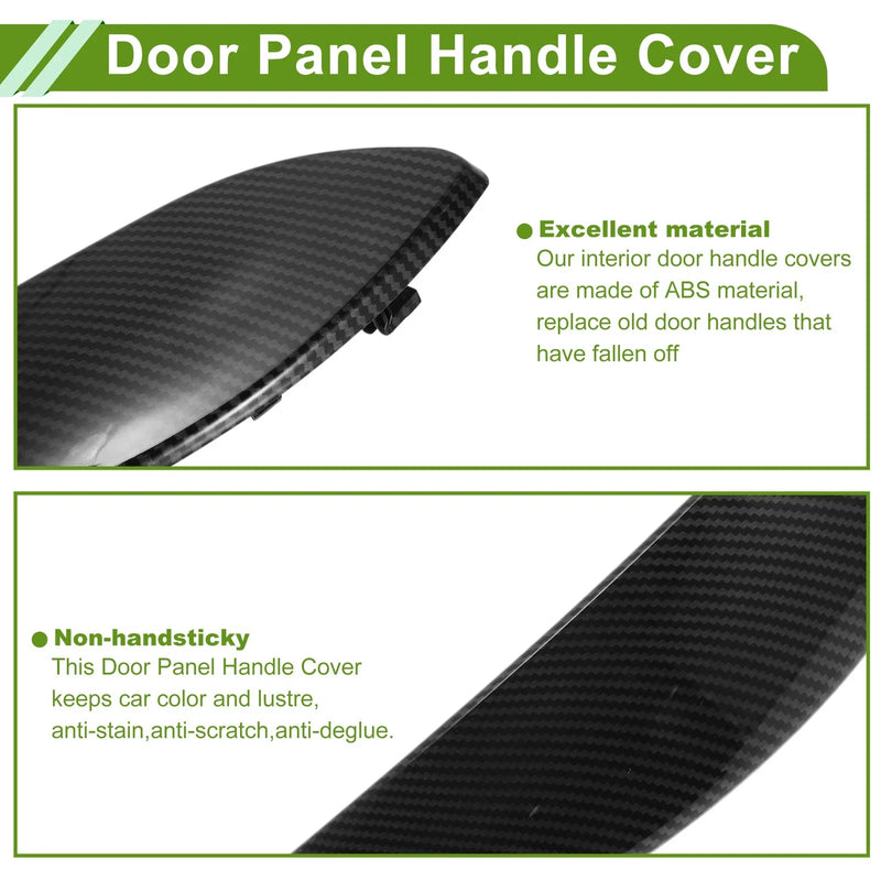 BMW 3 Series Door Panel Handle Pull Trim Cover ABS (2012 - 2018)